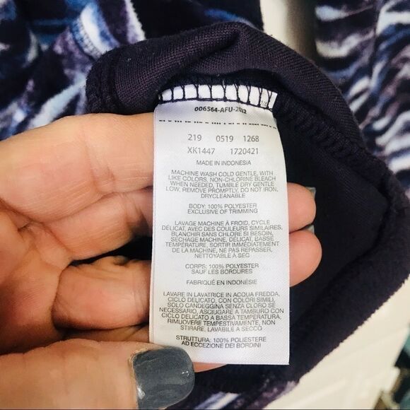 Columbia Purple 3/4 Zipper Fleece-XS‎ - Picture 4 of 11